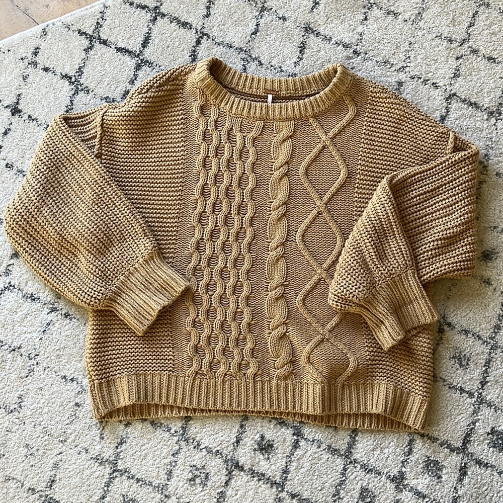 Free People Cotton Sweater